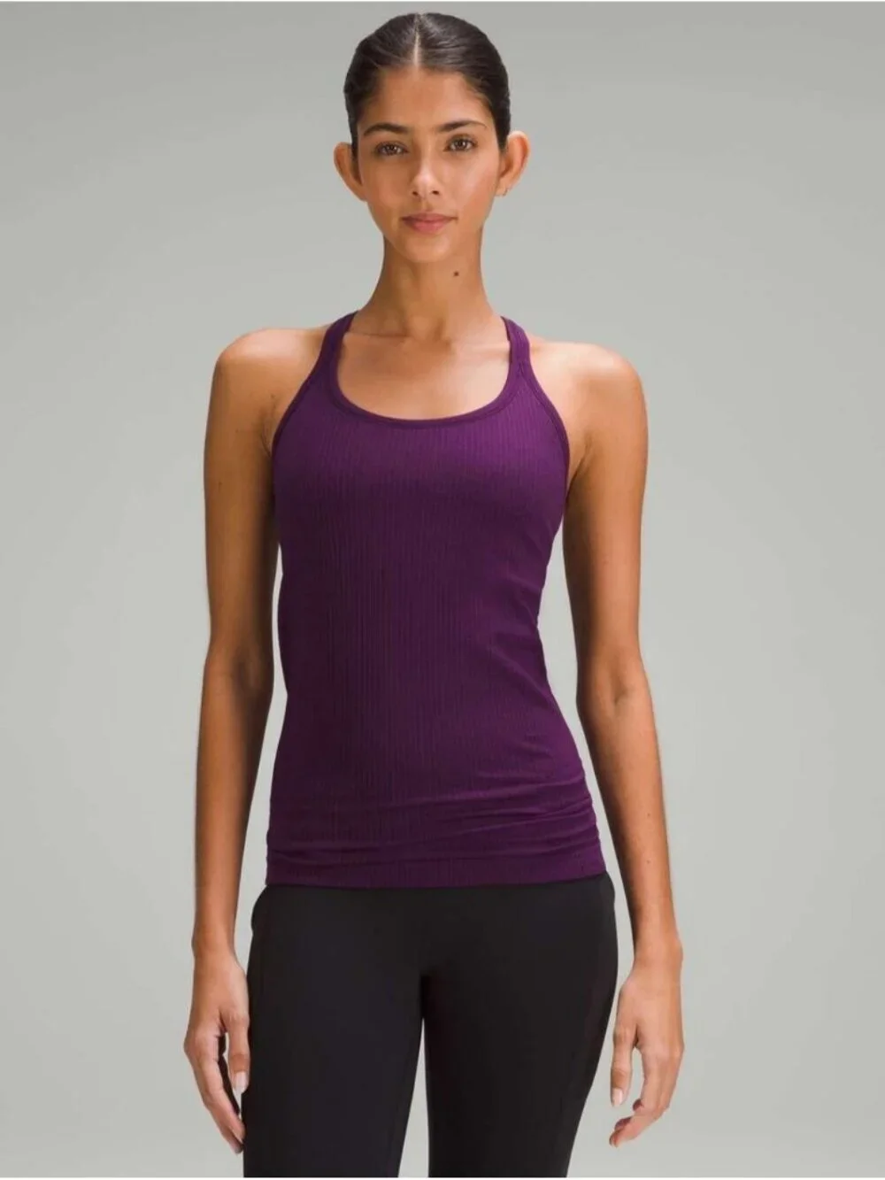 Lululemon Ebb to Street Tank Top Dramatic Magenta